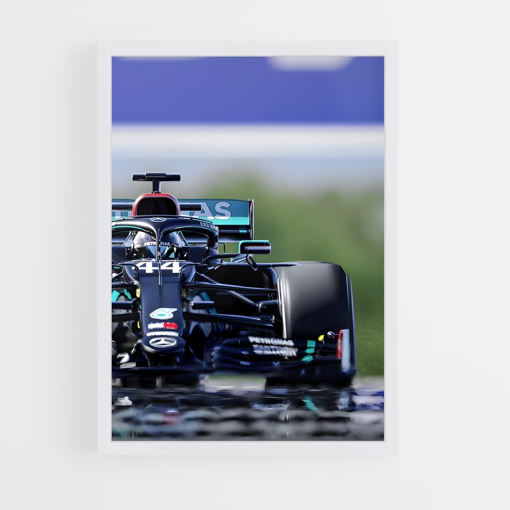 Poster L'Ascension de Mercedes – affiche Voitures de Formule 1 (vue 3)